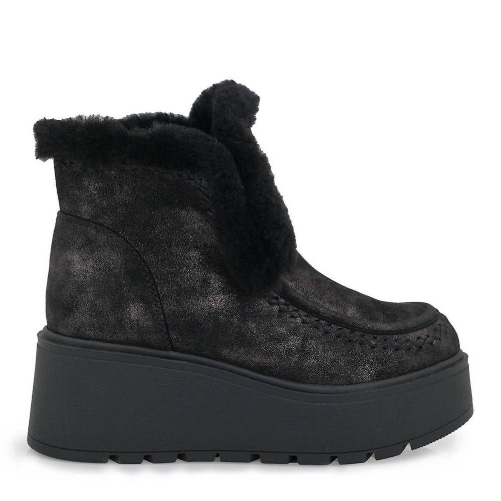NEW EXE women's apresi ski low boots in black